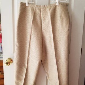 Talbots Pure Silk Trousers, Size 14P